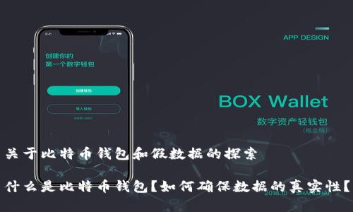 关于比特币钱包和假数据的探索

什么是比特币钱包？如何确保数据的真实性？