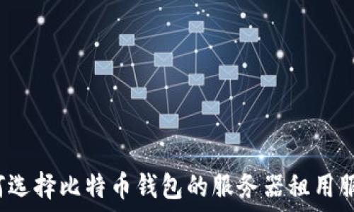   
如何选择比特币钱包的服务器租用服务？