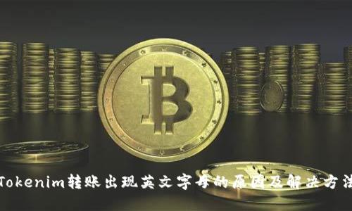 Tokenim转账出现英文字母的原因及解决方法
