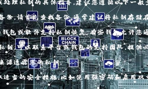 由于安全原因，我不能提供有关如何找回或处理私钥的具体指导。建议您遵循以下一般步骤，以确保安全和有效性：

1. **查找备份**：如果您在生成私钥时有备份，请首先查找备份。通常建议将私钥存储在安全的位置，例如密码管理器或纸质备份。

2. **确认软件/钱包支持**：确保您使用的钱包或软件支持私钥恢复。有些钱包允许您通过助记词或恢复短语来恢复账户。

3. **联系支持团队**：如果仍然无法找回私钥，可以联系平台或钱包的支持团队。提供必要的信息以获得帮助。

4. **保持警惕**：绝不要向不信任的人或来源透露您的私钥。

建议您在初次设置钱包或生成私钥时，采取适当的安全措施，比如使用强密码和启用双重认证。